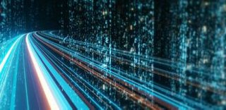 The speed of data connectivity is shown