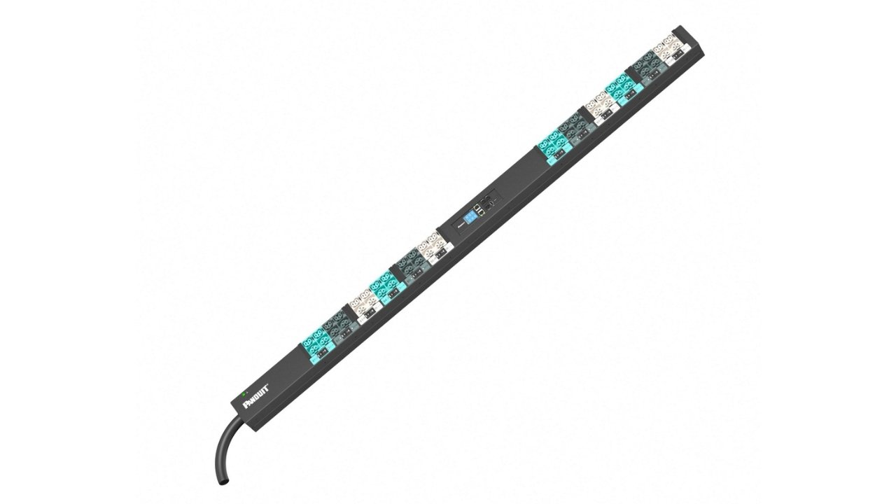 Wide shot of the Panduit EL2P PDU