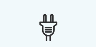 Plug icon illustration