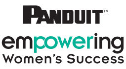 Color logo for Panduit Empowering Women’s Success