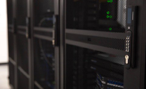 Products and solutions are shown throughout a data center that are designed for colocation providers