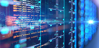 Code on a computer screen 