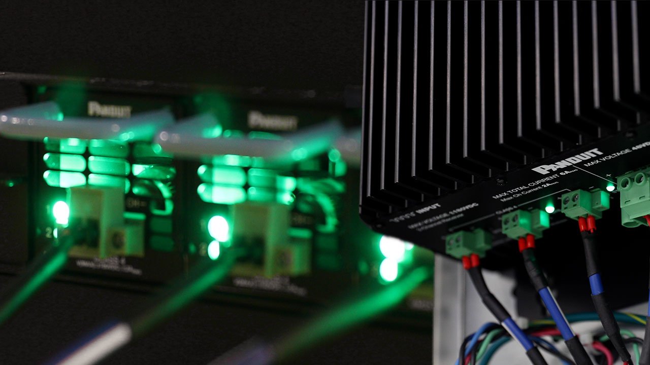 Panduit FMPS Transmitter and Receiver in application