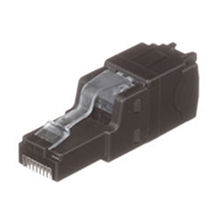 A Panduit field terminable plug for connecting networked devices