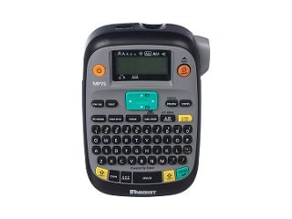 Head on look at Panduit MP75 mobile printer