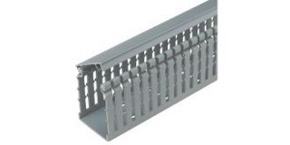 Image showing panduit hinged cover wiring duct