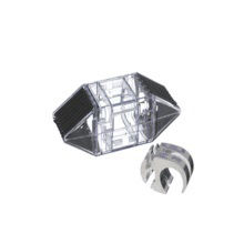 HTAP connector with a lug black and clear product for wire termination 