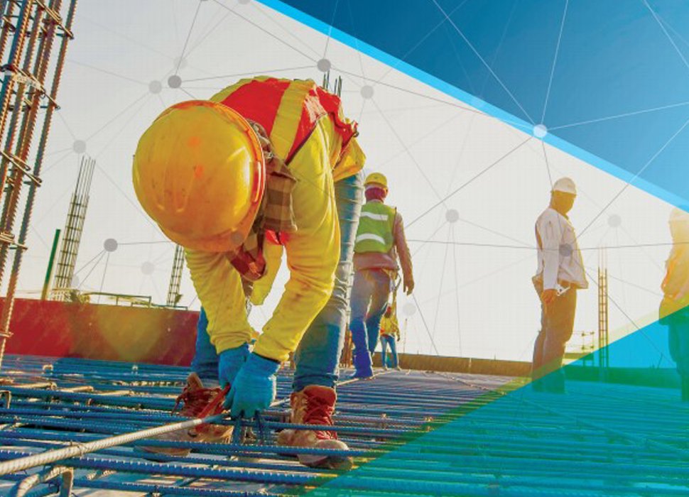 Group of people working on industrial electrical solutions