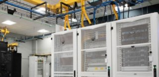 Products and solutions are shown throughout a data center that are designed for colocation providers