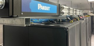  The Overhead Power Distribution is shown live in UI Heath’s data center environment