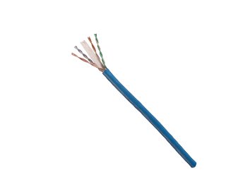 Close up view of Panduit extended reach cable