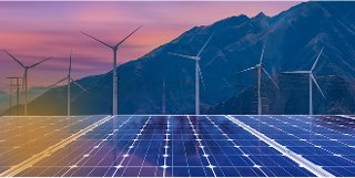 Solar panels and wind power generation equipment