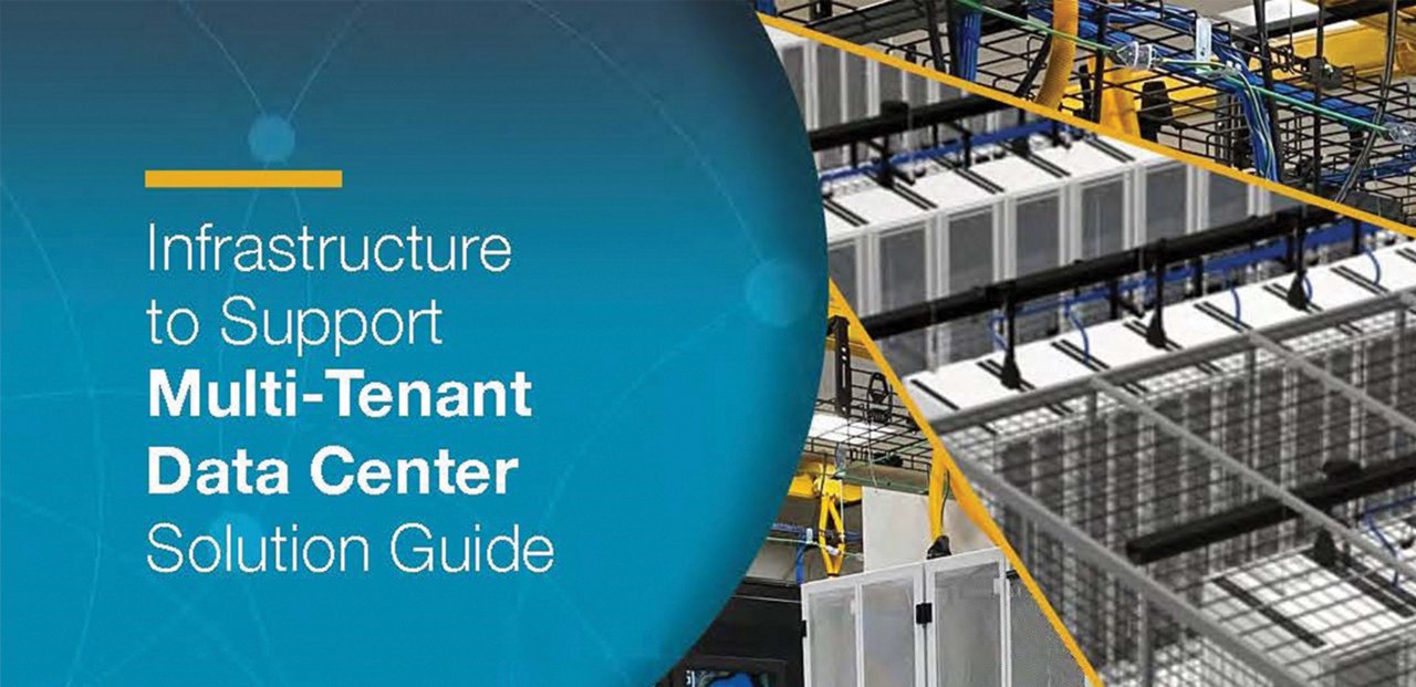 Cover of guide, shows aerial view of a data center