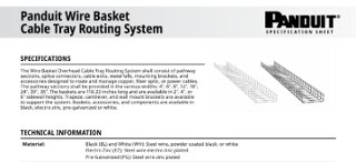 Spec sheet image