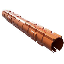 Section of High-Speed UraProtect Tube used to protect undersea cables