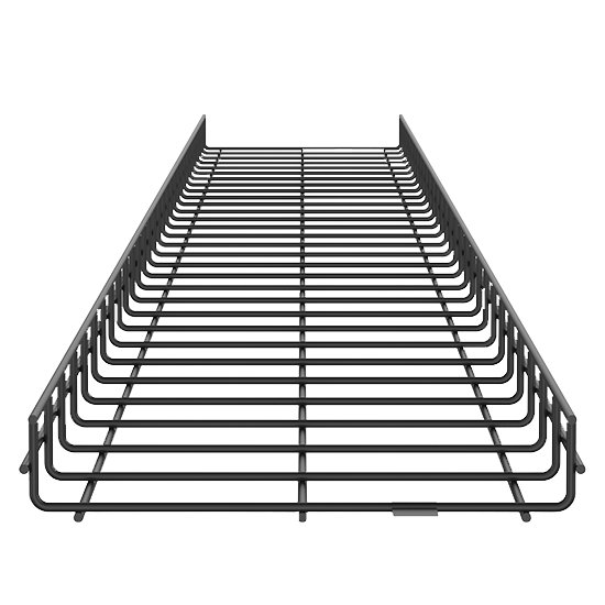 wire basket cable tray routing system