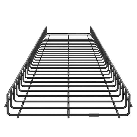 wire basket cable tray routing system