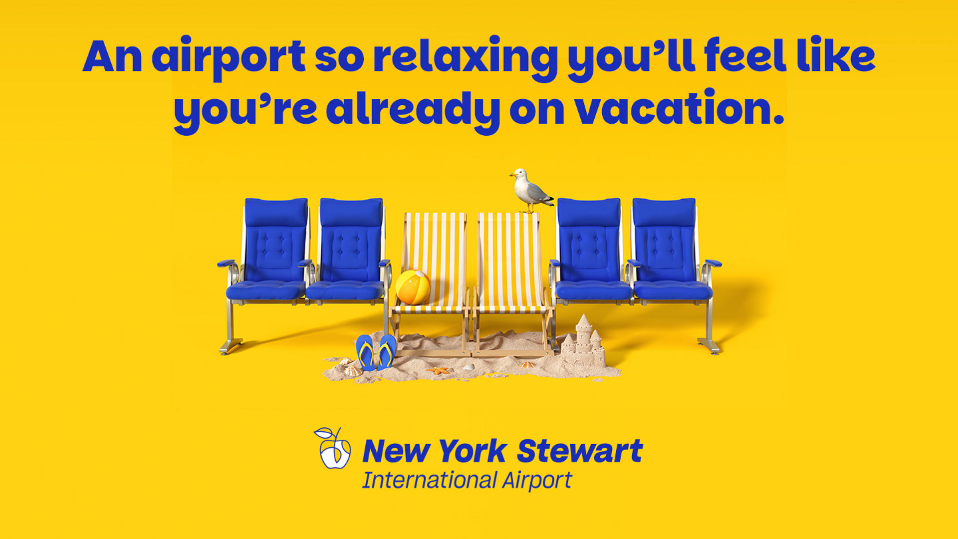 An airport so relaxing you'll feel like you're already on vacation