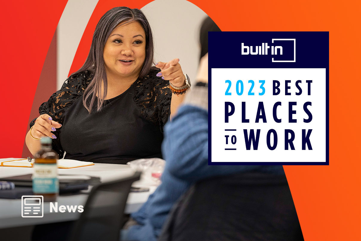 Paylocity Again Recognized by Built In as a Best Place to Work