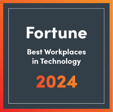 Fotune Best Workplaces in Technology Award Badge