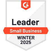 G2 Small Business Leader Award Badge