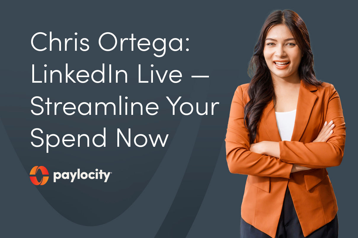 Chris Ortega: LinkedIn Live — Streamline Your Spend Now