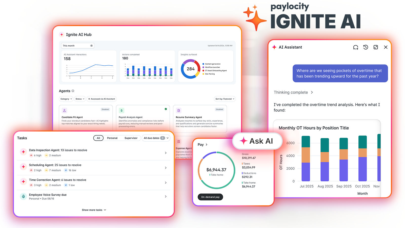 Paylocity Launches Ignite AI — Redefining Industry AI Leadership 