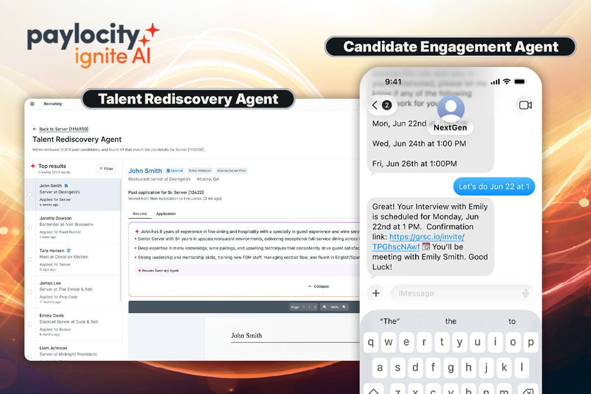 Scale hiring by automating candidate engagement and tapping into existing talent pools with...