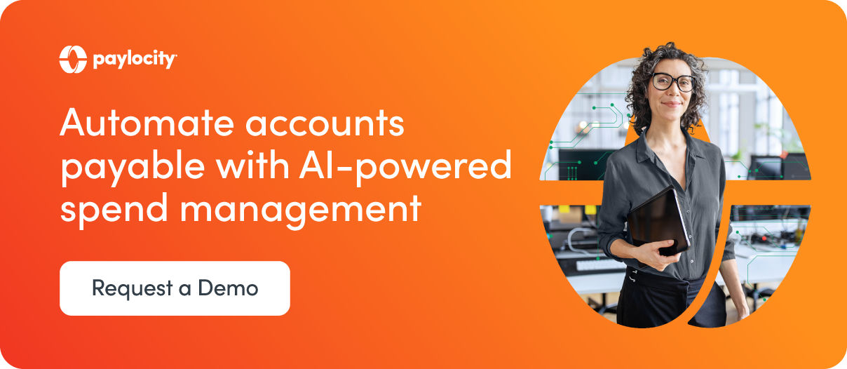 Ad to request a demo of Paylocity