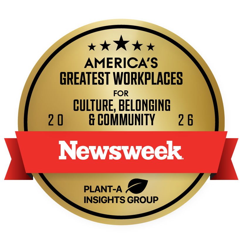 Newsweek Greatest Workpace for Culture, Belonging & Community Award