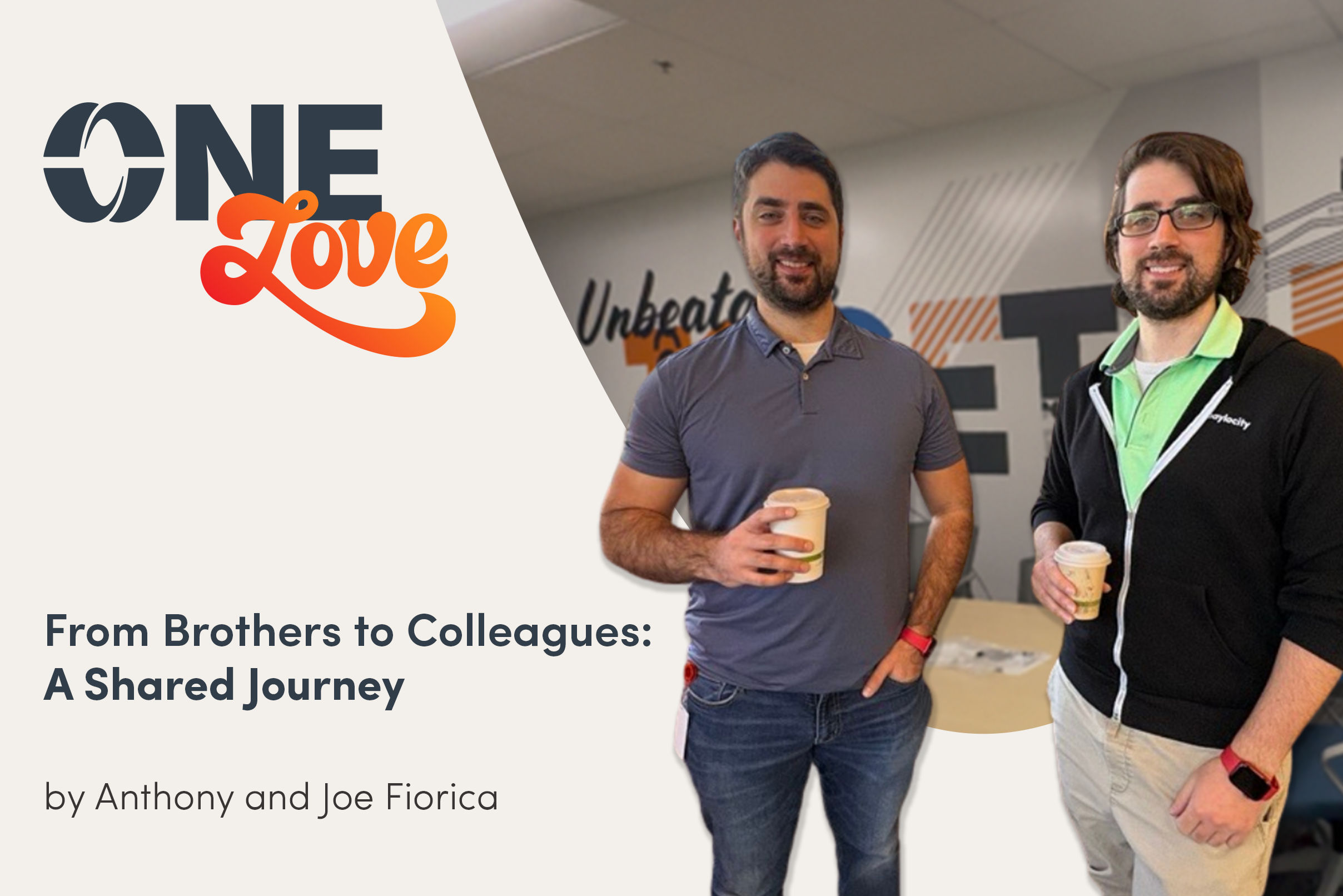 From Brothers to Colleagues: A Shared Journey