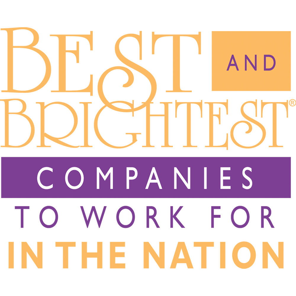 Best and Brightest Winner Award Badge