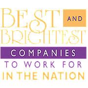 Best and Brightest Winner Award Badge