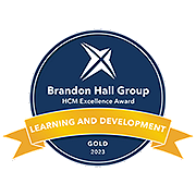 Brandon Hall HCM Excellence Award Badge