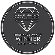 Brillance CEO of the year Award Badge
