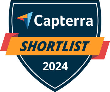 Capterra Shortlist Award Badge