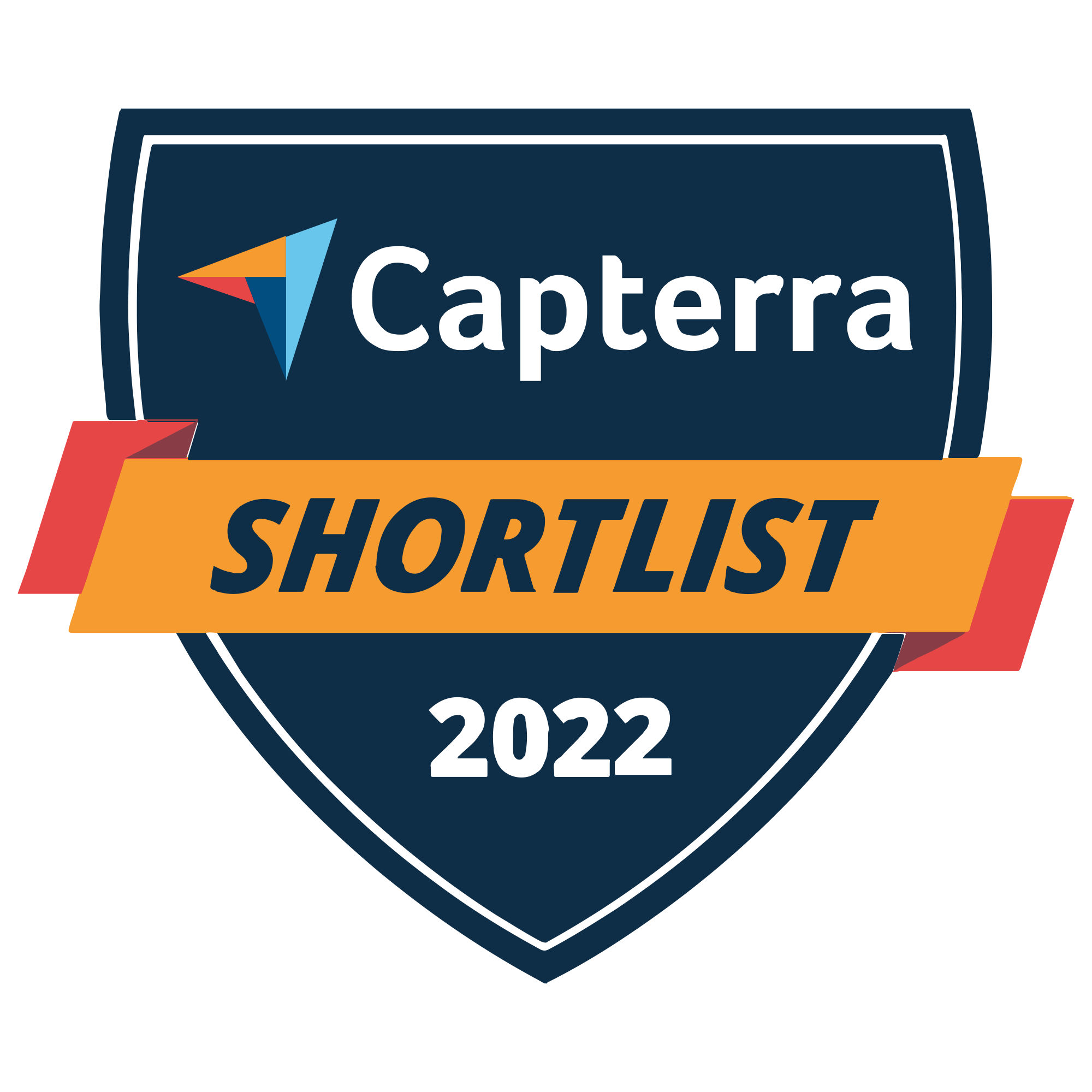 Capterra Shortlist Award Badge
