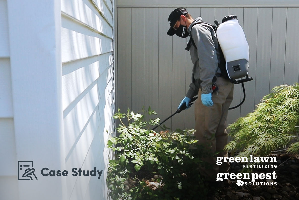 Green Lawn Fertilizing/Green Pest Solutions Weeds Out 1,750 Hours of Manual Processes with...