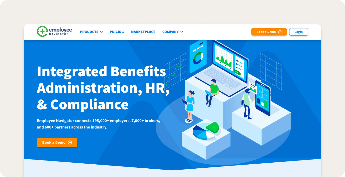 Employee Navigator homepage