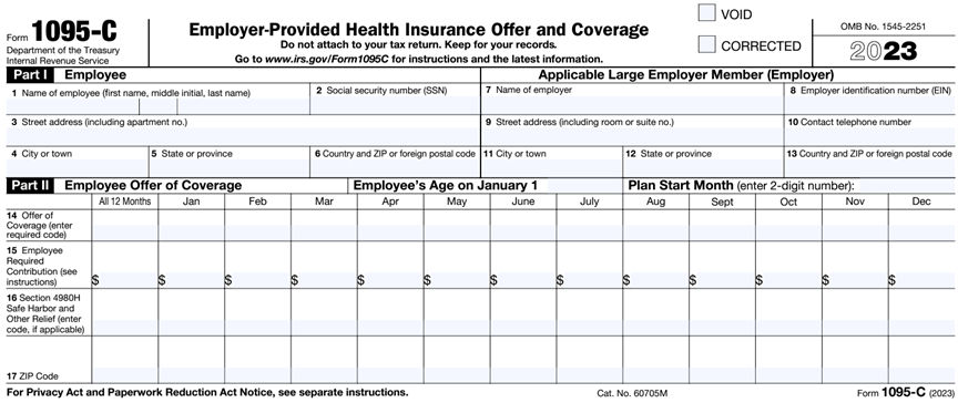 What is a Form 1095-C? | Paylocity