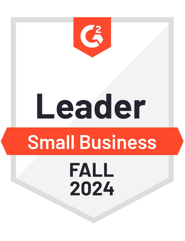 G2 Small Business Leader Award Badge