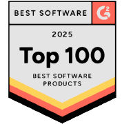 G2 Top 100 Software Award Badge