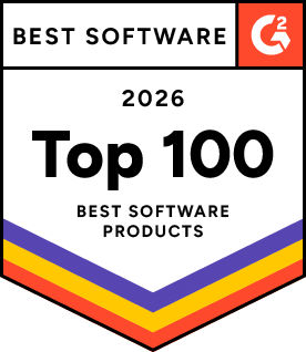 G2 Top 100 Software Award Badge