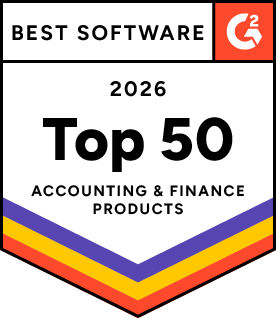 G2 Best Software Awards Top 50 Accounting and Finance Products