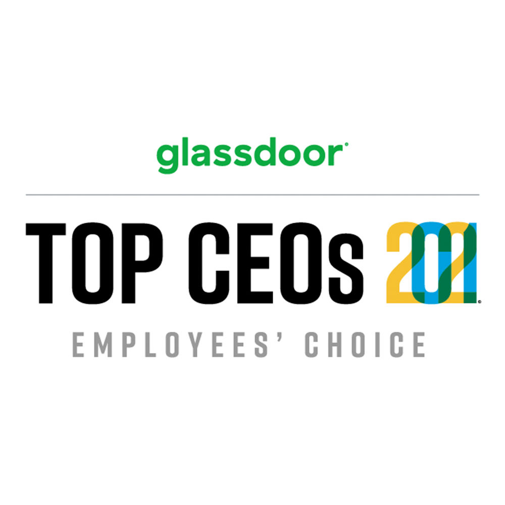 Glassdoor Top CEO Award Badge