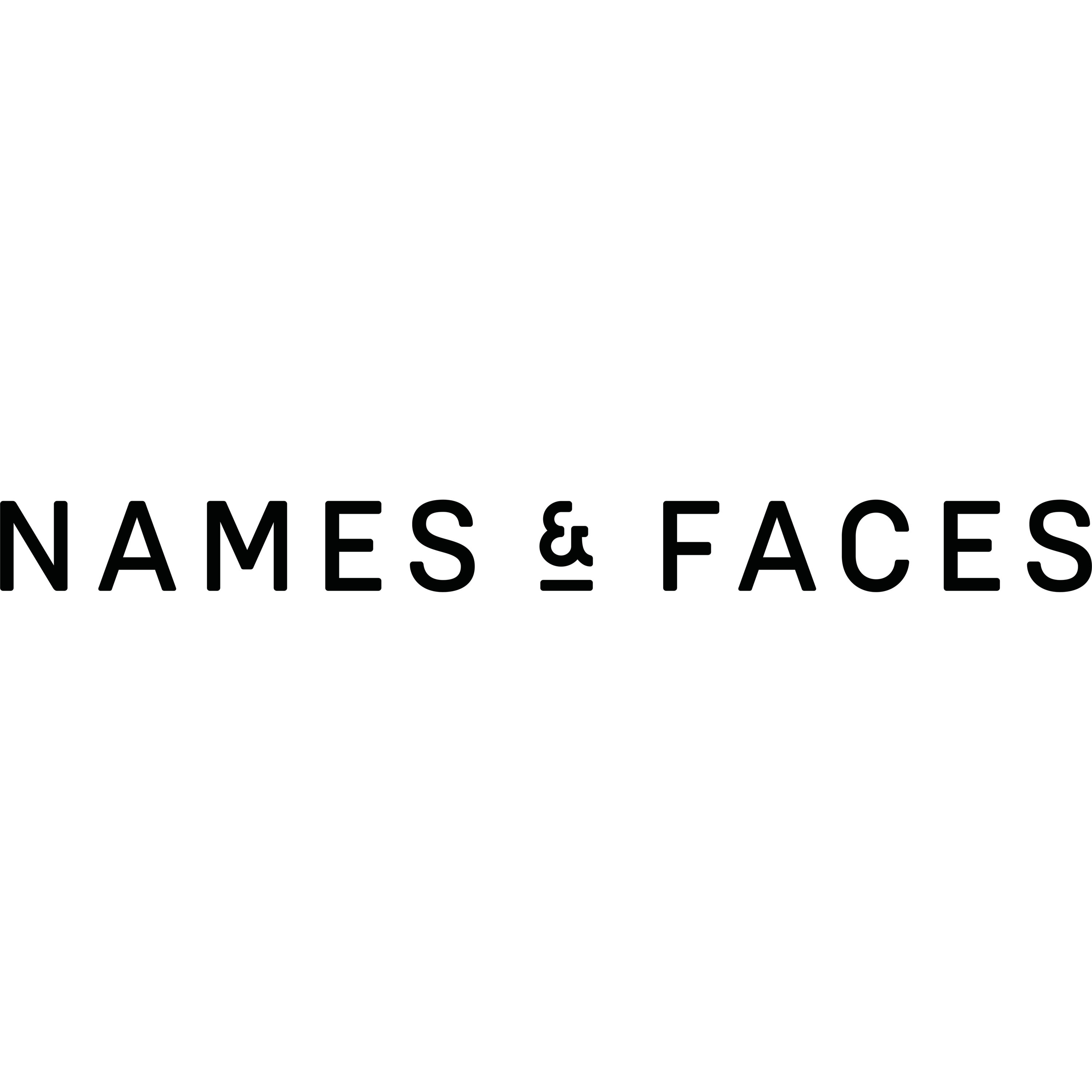 Names & Faces