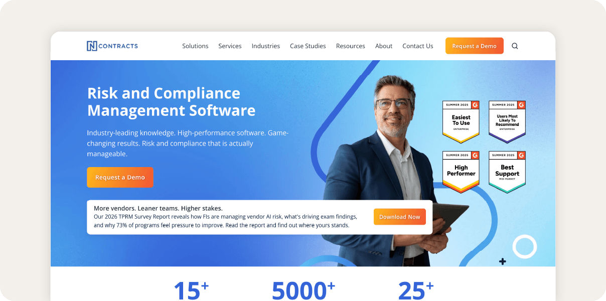 Ncontracts homepage