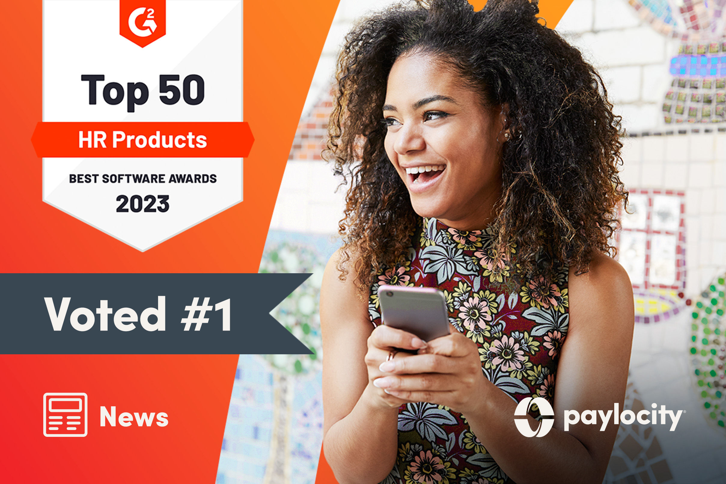 Paylocity Ranked #1 HR Product in G2’s 2023 Best Software Awards 