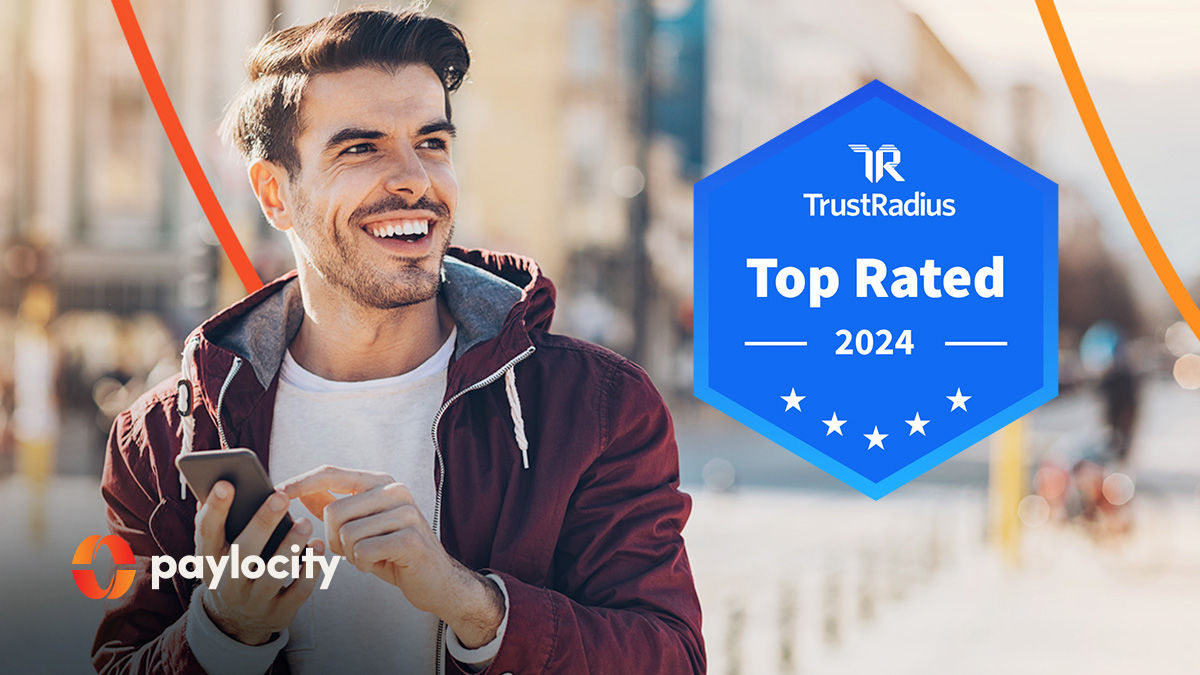 Paylocity Named 2024 Top Rated HR Management Software by TrustRadius