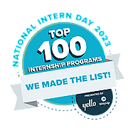 Top 100 Internship Program Award Badge